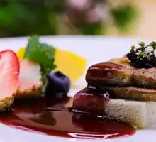 French Red Wine Foie Gras with Caviar