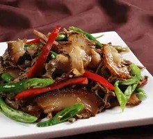 Salted Vegetable Stir-fried with Preserved Pork