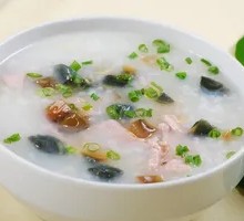 Century Egg and Pork Porridge