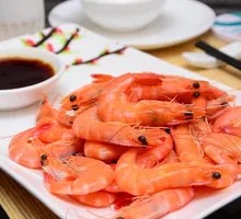 Steamed Freshwater Shrimp