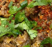 Steamed Beef with Rice Flour