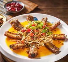 Hand-grabbed Spare Ribs