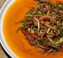 Sliced Beef with Young Ginger