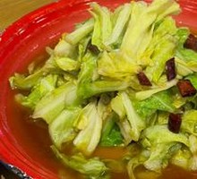 Fried Pork Crumbs with Bok Choy