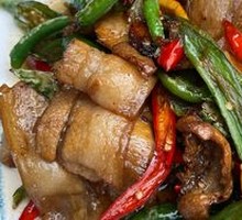 Black Pork Twice-Cooked Meat