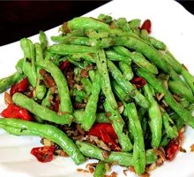 Dry-Fried Green Beans