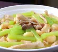 Braised Pig Intestine with Green Pepper