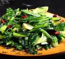 Stir-fried Oil-mustard Greens