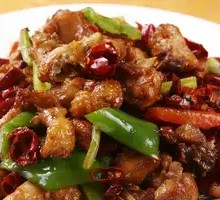 Spicy Chicken with Chili