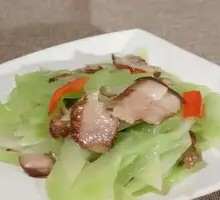 Sautéed Bamboo Shoots with Preserved Pork