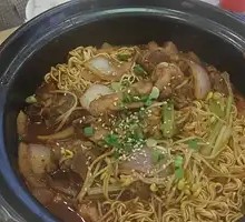 Spicy Pork Ribs and Chicken Stew