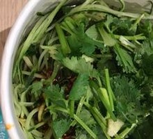 Spinach Cold Noodles