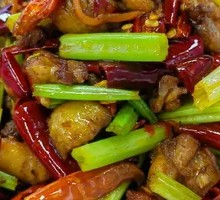 Dry-Fried Pork Intestines