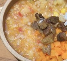 Beef Brisket and Mashed Potato Rice Bowl