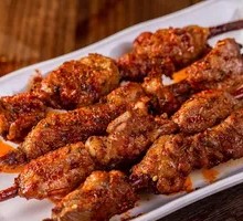 Lamb Skewers with Red Willow