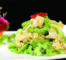 Bitter Melon with Eggs