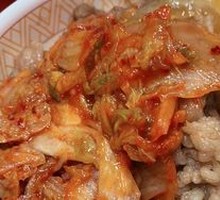 Korean Kimchi Beef Bowl