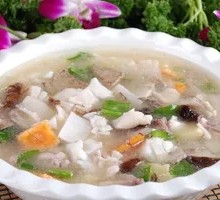 Pork Slice Soup