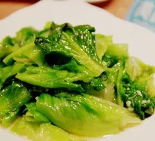 Garlic Dressing Lettuce