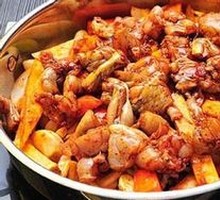 Spicy Sichuan Pork Intestines and Chicken Stew