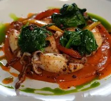 Char-grilled Argentine Hand-caught Squid