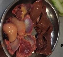 Chicken Blood and Offal Stir-fry