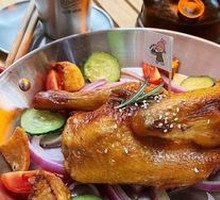 Campfire Roasted Chicken