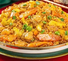 Garlic Scallops Fried Rice