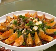 Green Pepper and Century Egg