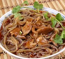 Offal Noodles in White Sauce