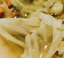 Fried Pork Crumbs with Bok Choy