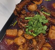 Stewed Chicken Feet with Sticky Rice and Taro