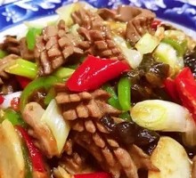 Spicy Fresh Pork Kidney Stir-fry