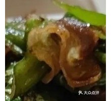 Stir-Fried Pork with Green Pepper