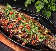 Cold-mixed crucian carp