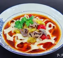 Pickled Chili Chicken Offal Knife-Sliced Noodles