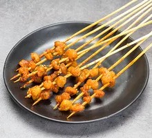 Grilled Beef Fat Skewers