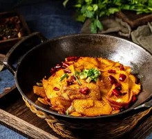 Dry Pot Potato and Cauliflower