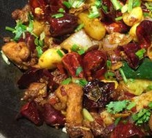 Dry Pot Pork Rib and Rabbit