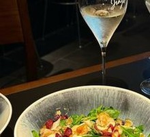 Sesame Leaf Spinach Cheese Salad