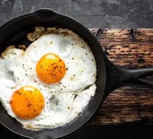 Sun-shaped Fried Egg