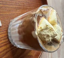 Vanilla Ice Cream Latte