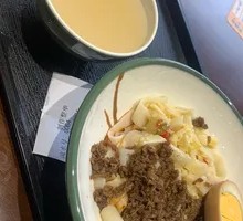 Dry-Mixed Bamboo Shoots and Pork Noodles