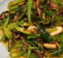 Green Pepper Eel Strips