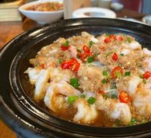 Sizzling Garlic Shrimp Balls