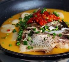 Spicy Soybean Paste Fish Head