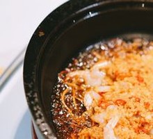 Stoneware-Steamed Fresh Shrimp