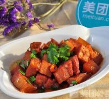 Pan-Fried Braised Pork Belly