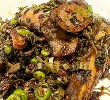 Salted Vegetable Stir-fried Pork