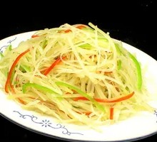 Pickled Chili Potato Shreds